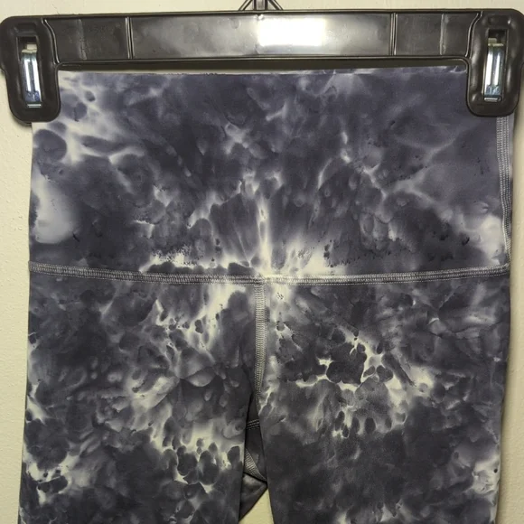 Lululemon Wunder Under High-Rise Tight 25" Marble Dye Classic Navy Womens Size 2 - Picture 2 of 6